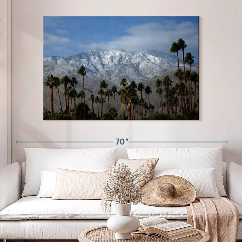 Palm Springs Sierras, H 34 po x l 51 po