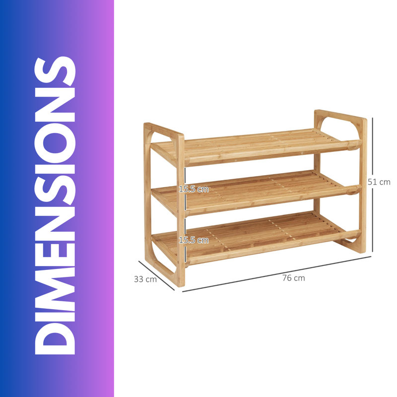 9 Pair Shoe Rack