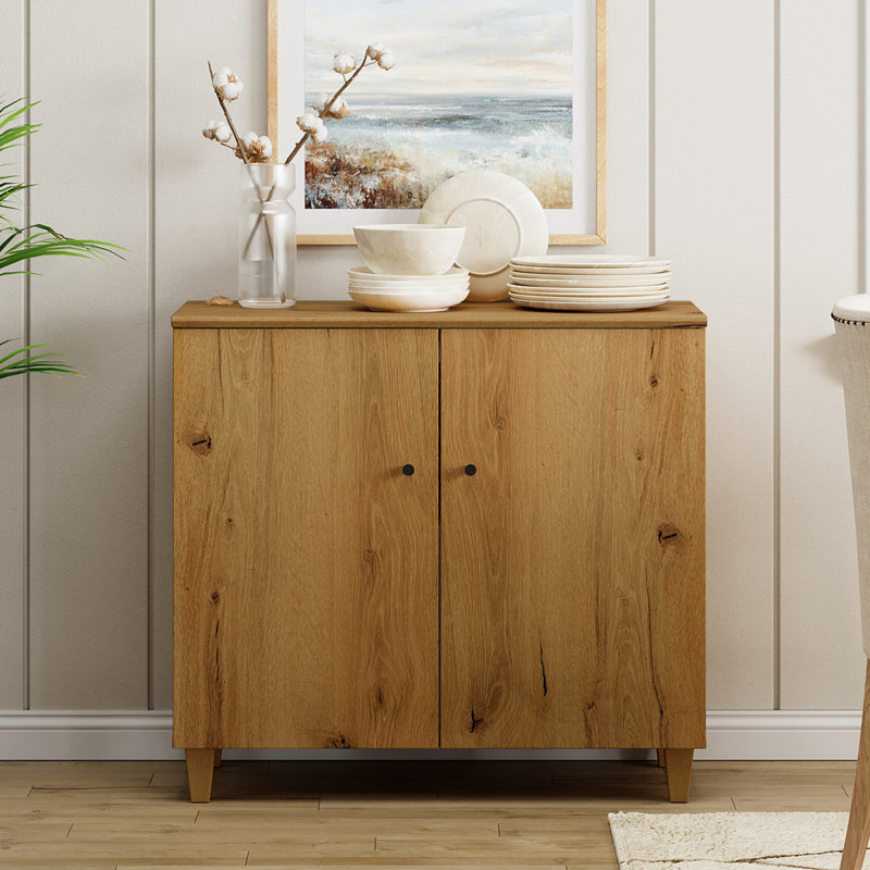 Lysiane 2-Door Accent Cabinet, Brown