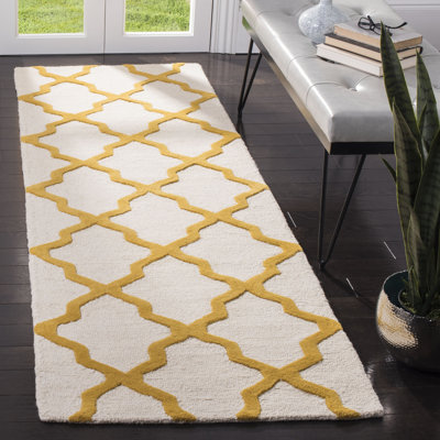 Cannen Hand Tufted Wool Geometric Rug