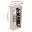 Armoire murale 12 po avec bacs de rangement en acrylique, miroir anti-buée, organisateurs amovibles