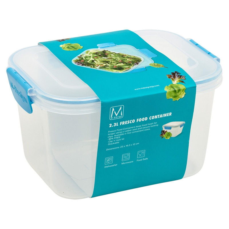 Food Storage Container, Blue