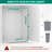Resin Touch Top Pull Out Trash Can - 30 Gallons