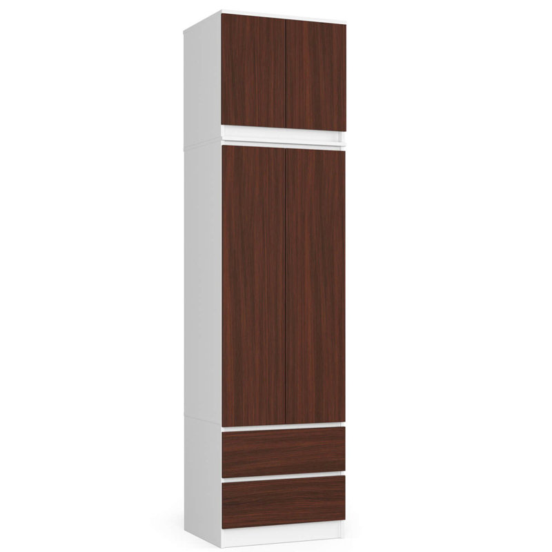 Sofea 2 Door Manufactured Wood Wardrobe