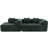 101.2"  Sectional Sofa Full-Compressed Sofa Modular Sofa