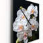 Clauda - Horloge murale florale surdimensionnée-1662326937