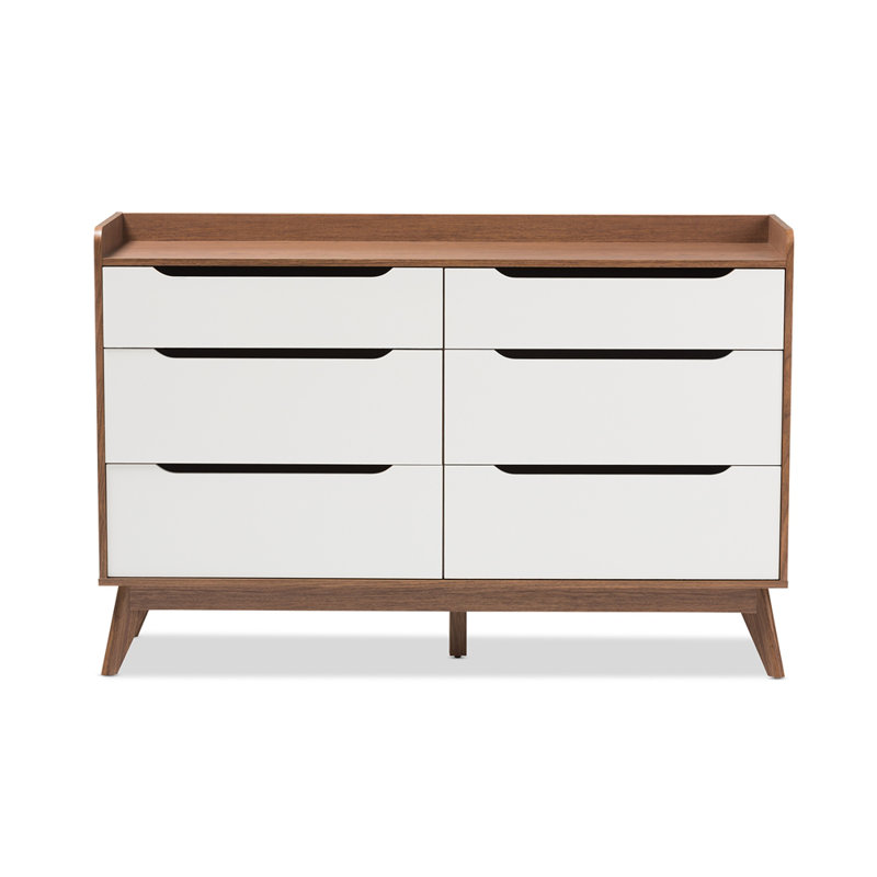 Commode standard à six tiroirs Cravens
