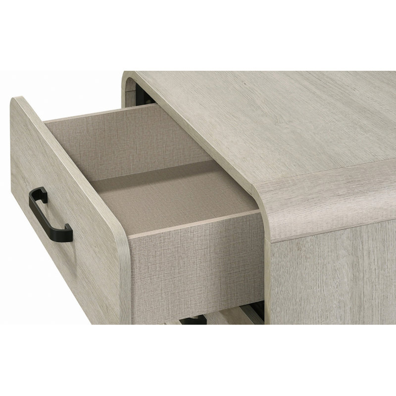 Commode de chambre à coucher avec six tiroirs, commode décorative pour le rangement