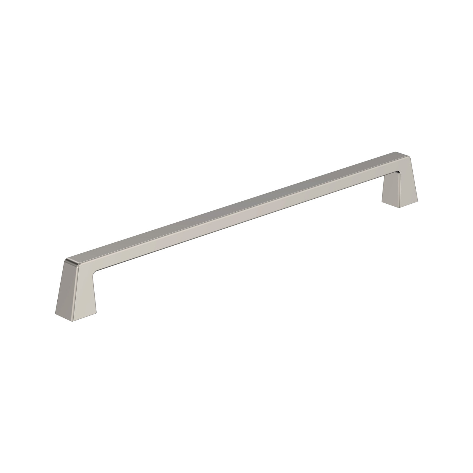 Blackrock Bar Pull, Polished Nickel, 10 1/16"