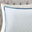 Literie en coton réversible pour grand lit avec motif de médaillon imprimé doux
