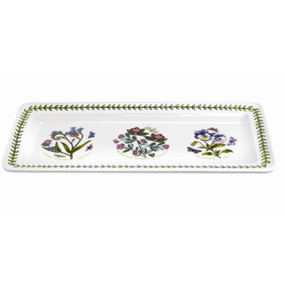Portmeirion Botanic Garden Tray Oblong 14.5"X 7"