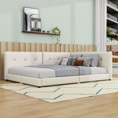 Upholstered Platform Bed with USB Ports by Latitude Run