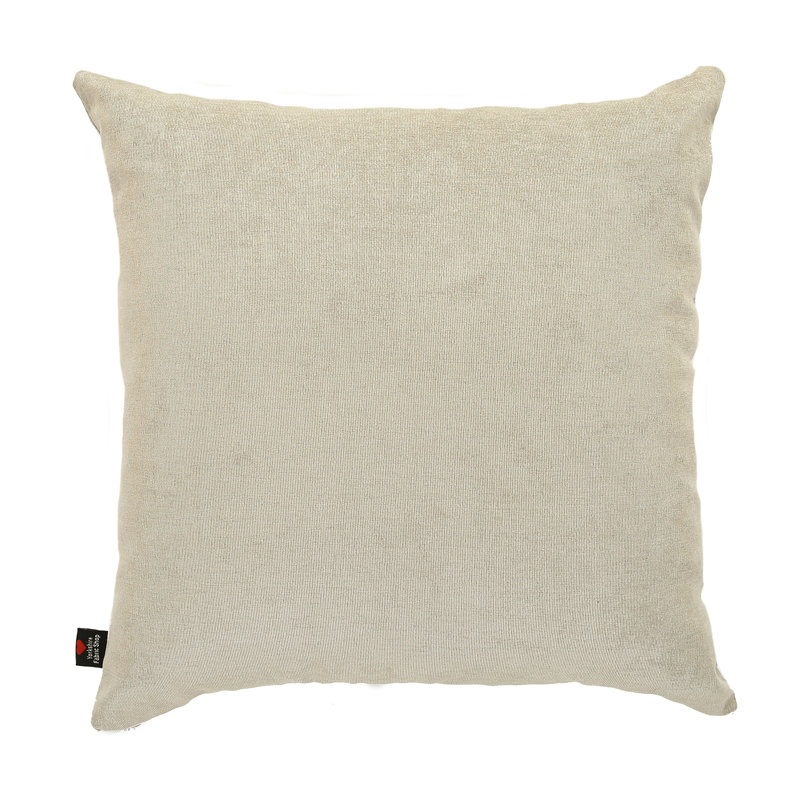 Mirador Square Cushion, Small, Silver