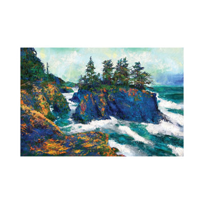 Boardman II - Wrapped Canvas Painting