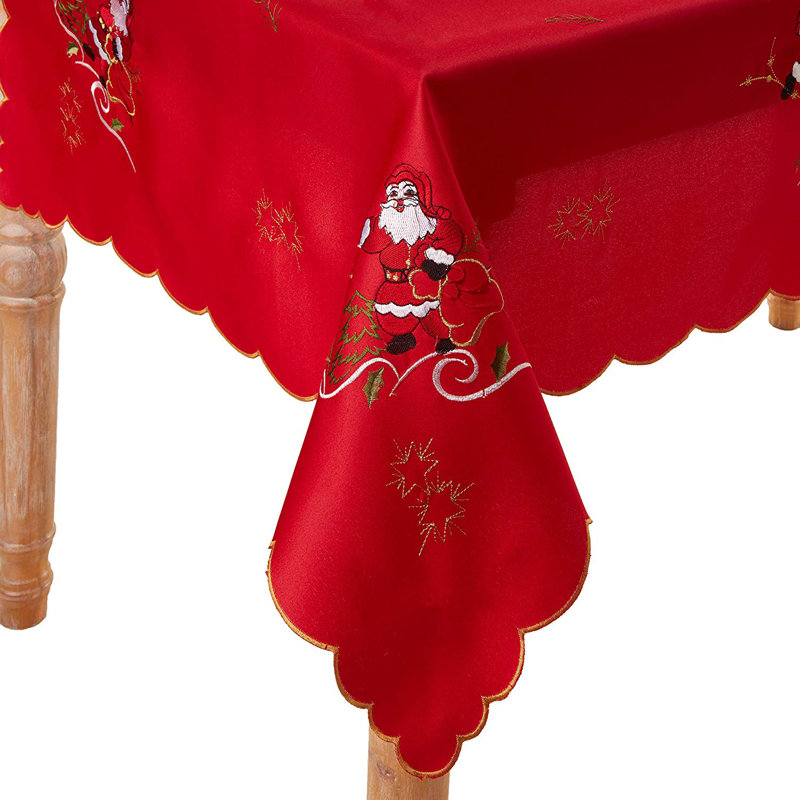 Surmatelas de table carrée de noël Lammers