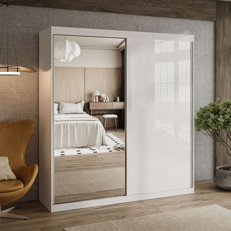 Arrollo 1 Door Manufactured Wood Wardrobe