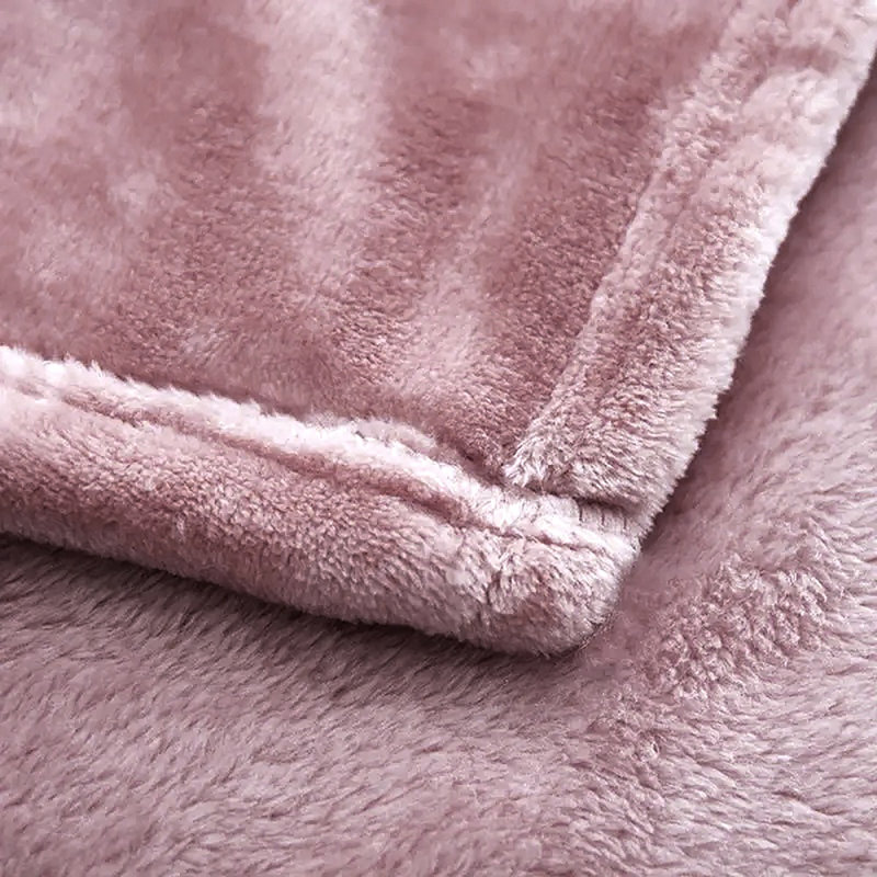 Couverture , Rose, Jeté