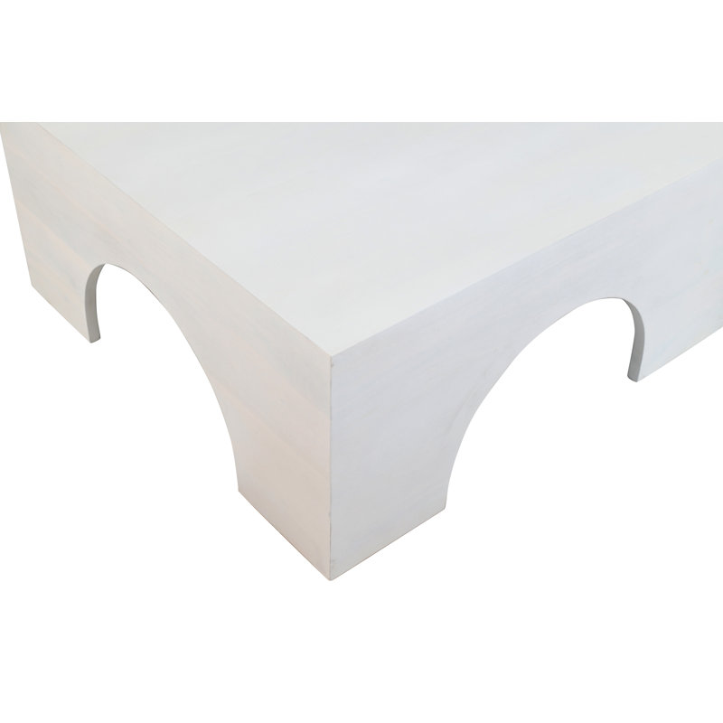 Sarewitz Solid Wood Top Single Coffee Table