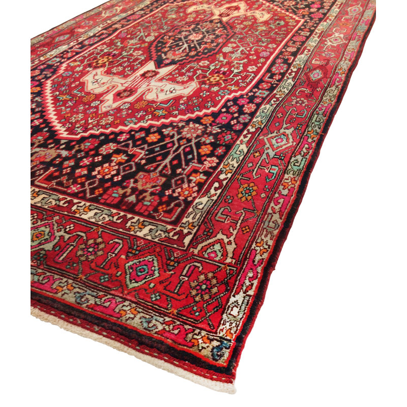 Antique One-of-a-Kind 4'2" X 8'9" Area Rug