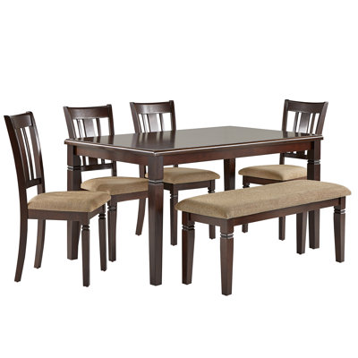 Anirudha 6 - Person Four Leg Dining Set