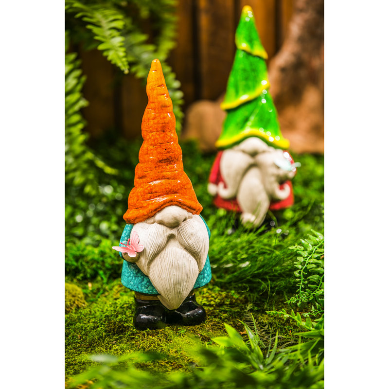 Statue de jardin gnome en céramique Ellenson