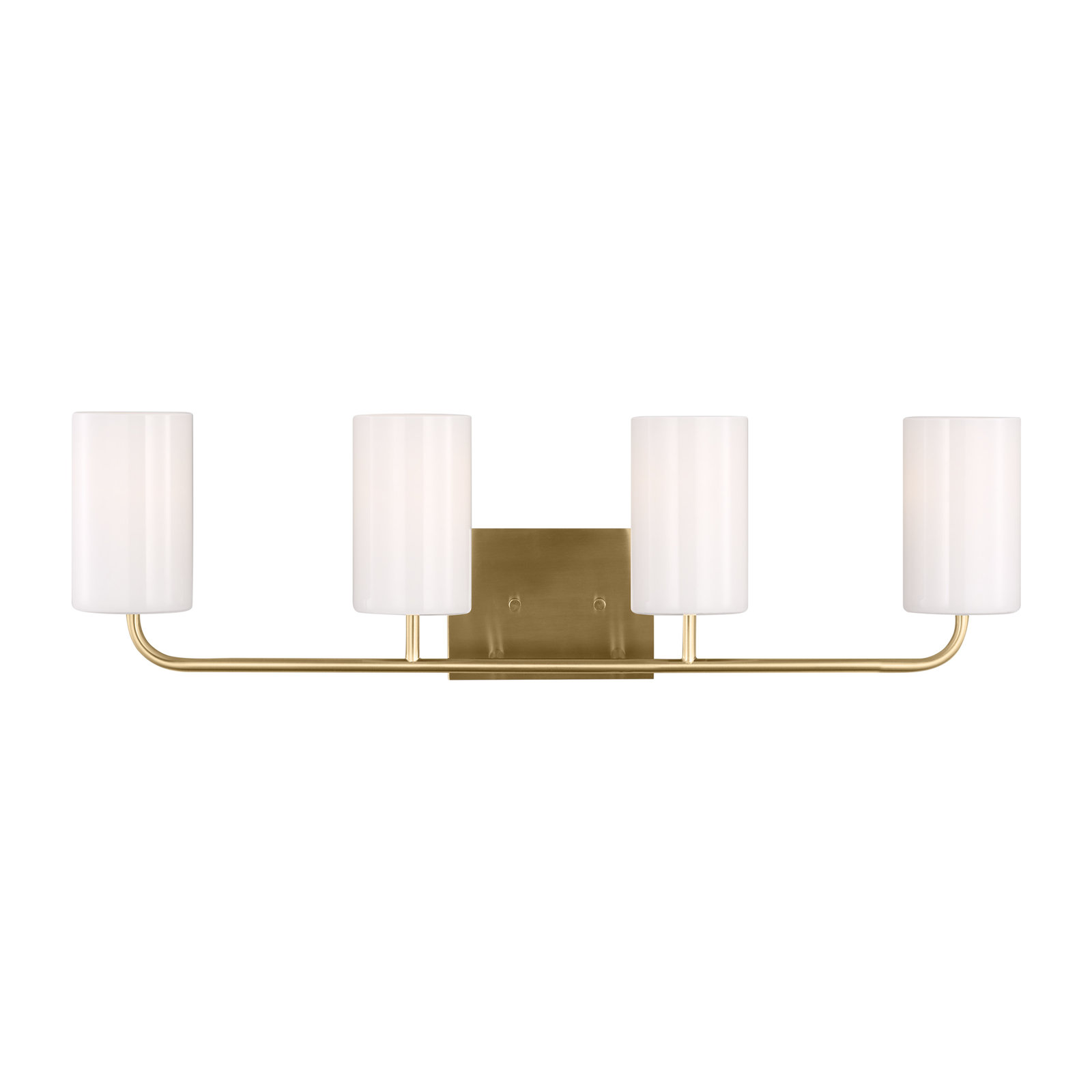 4 Light Dimmable Vanity Light, Satin Bronze, Yes