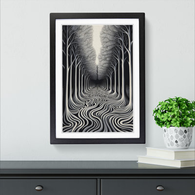 Single Picture Frame Print on Wood