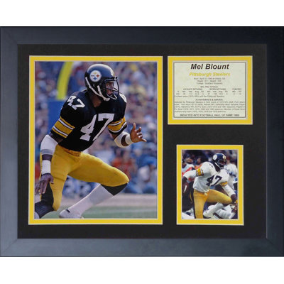 Mel Blount Framed Memorabilia