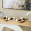 Porte-bougie blanc Cole and Grey-1088456263