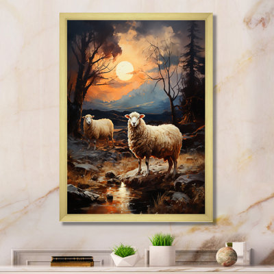 " Sheep Luminous Flock I "