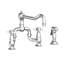 Fairfield Kitchen Bridge Faucet with Side Spray-1986069014