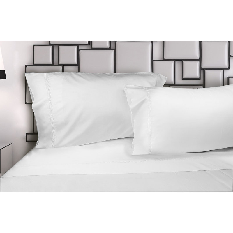 Taie d'oreiller Tencel, Très grand, Blanc
