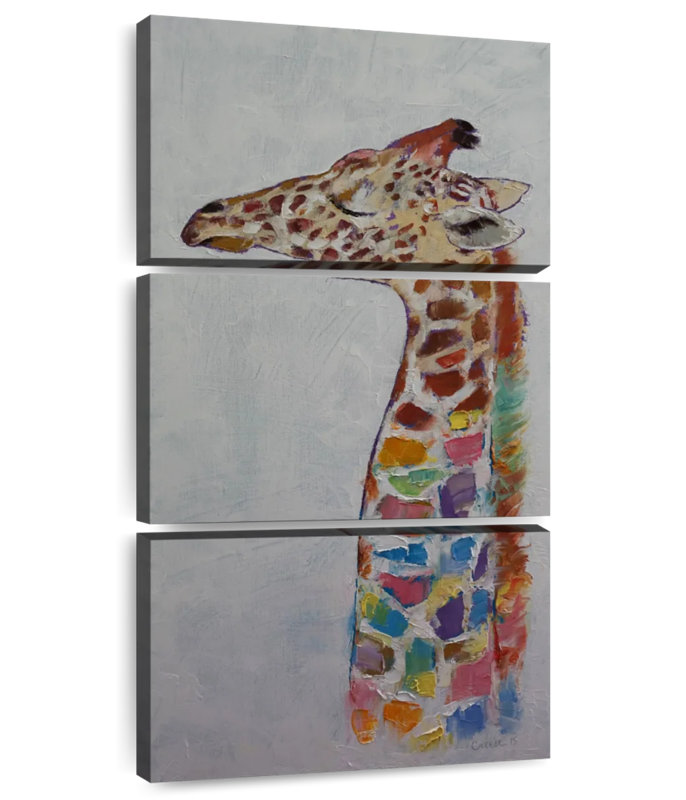 Girafe, H 75 po x l 36 po
