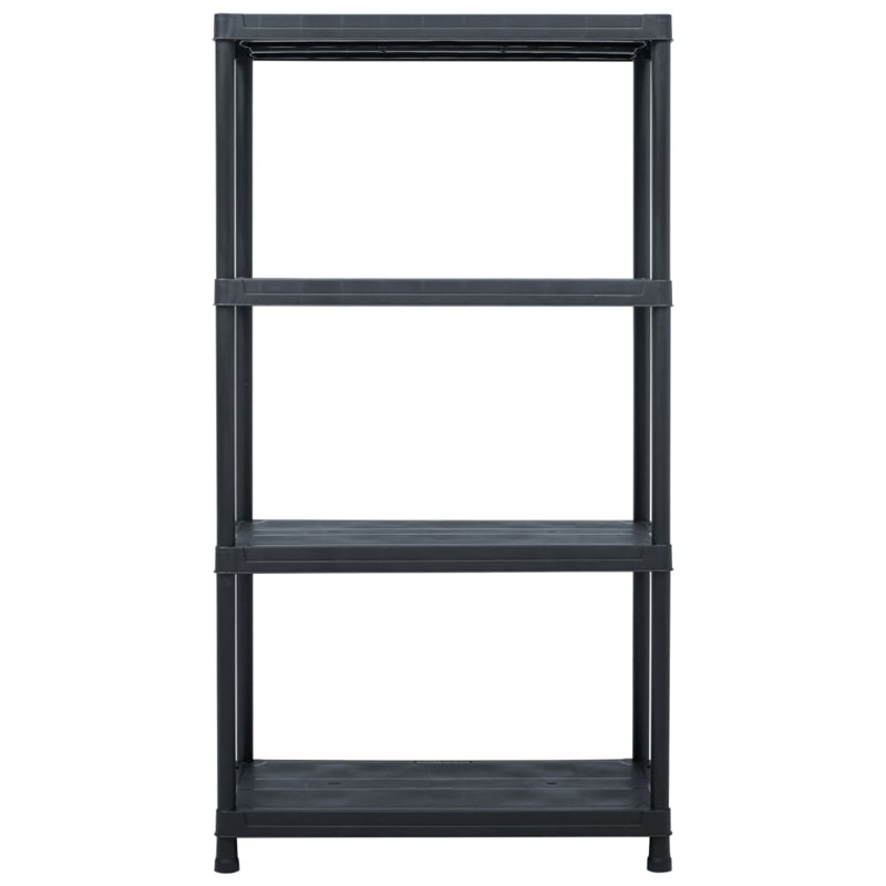 Salacia 60cm W Plastic Shelving Unit, 138 x 30 x 60 cm