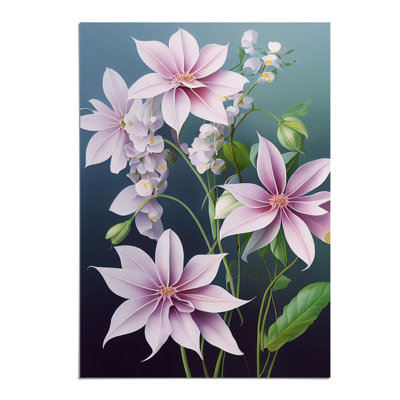 Pastel Flowers - Wall Art