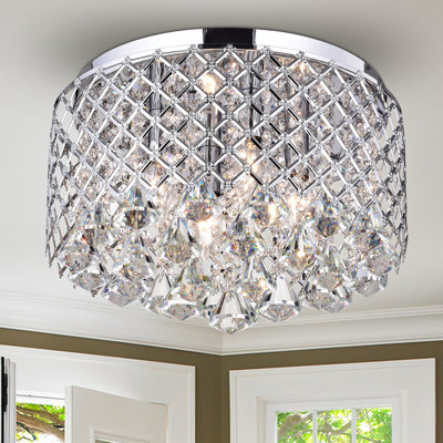 Daquan Crystal Flush Mount