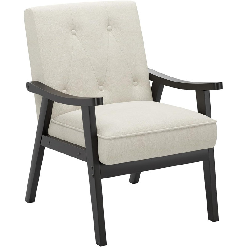 Fauteuil capitonné large de 23,4 po Kyrion