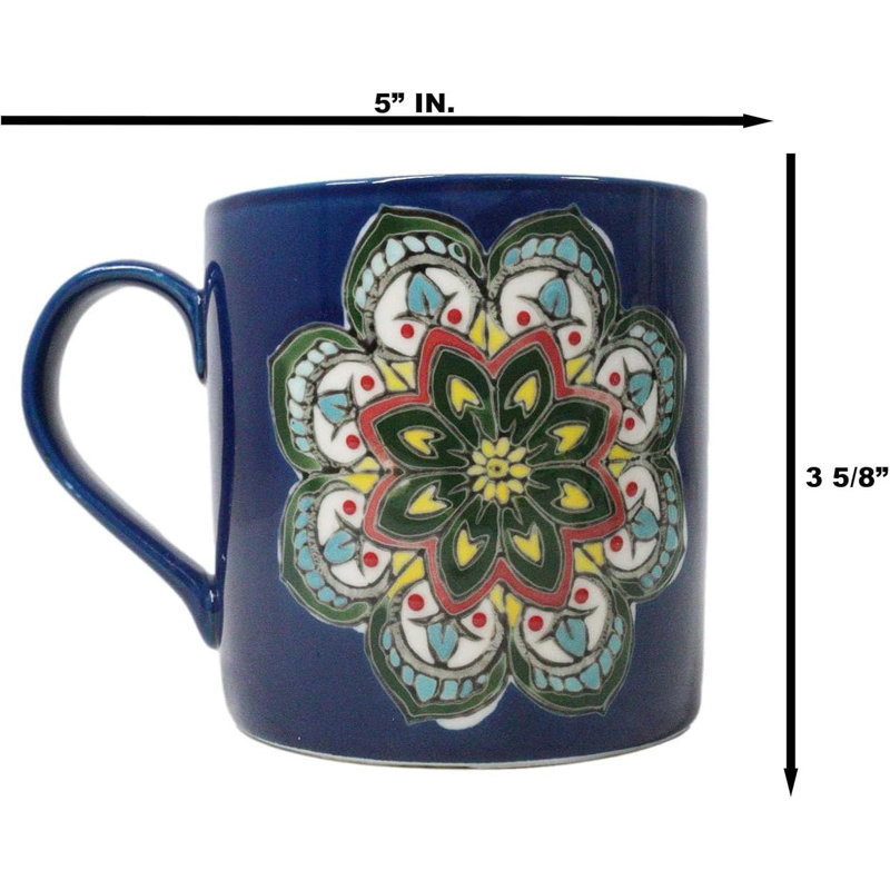Tasse en céramique indigo Ajna