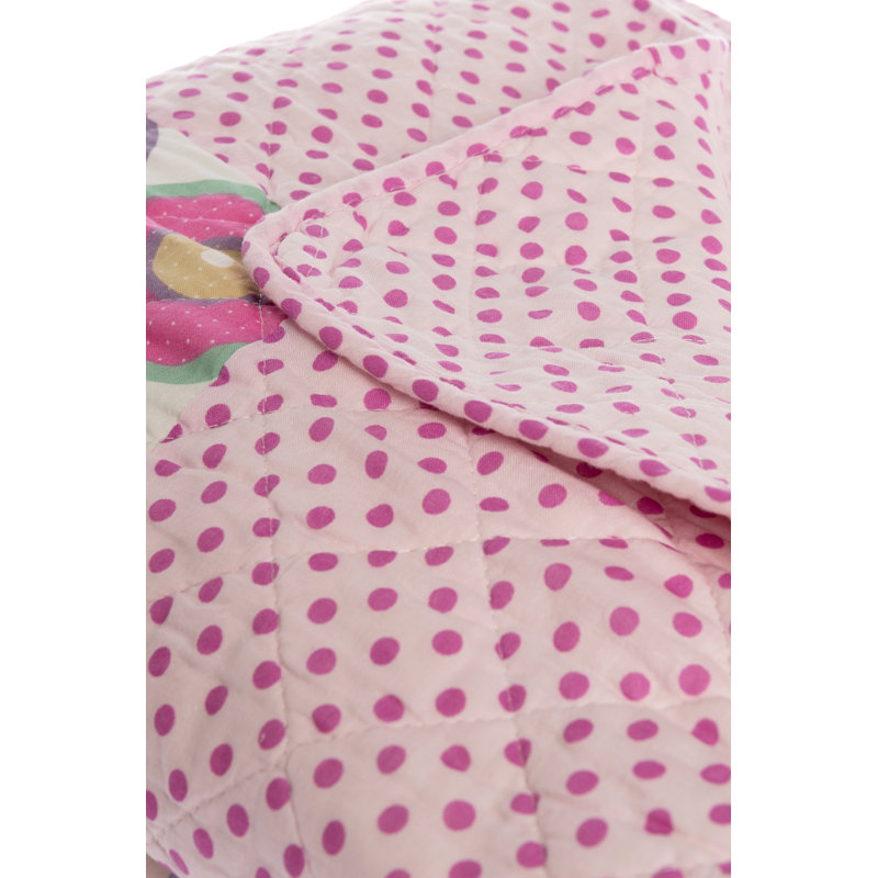 Fanning Patchwork Quilt, 155 x 180cm Bedspread