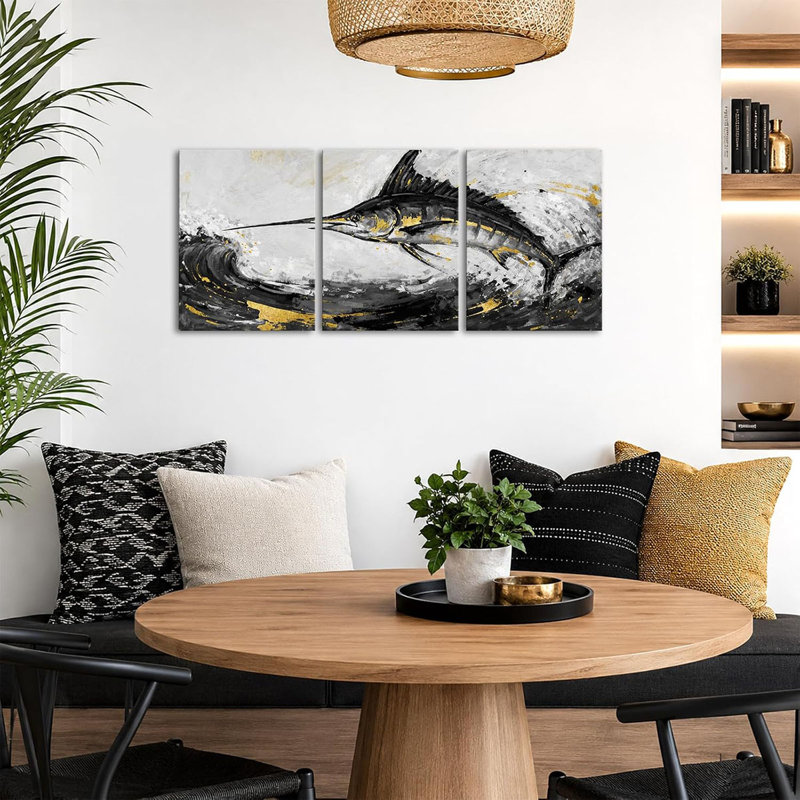 3 Piece Wrapped Canvas Print
