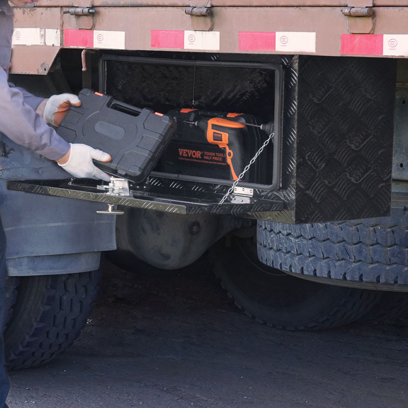 Underbody Truck Tool Box 30" x 18" Trailer RV Tool Storage