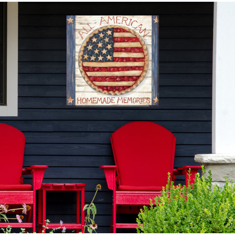 Bardo American Pie Outdoor Canvas Art