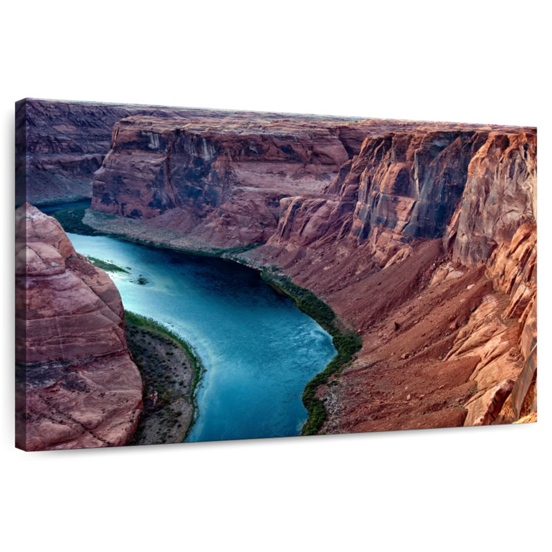 Rivière Alvord dans le Grand Canyon, H 16 po x l 24 po