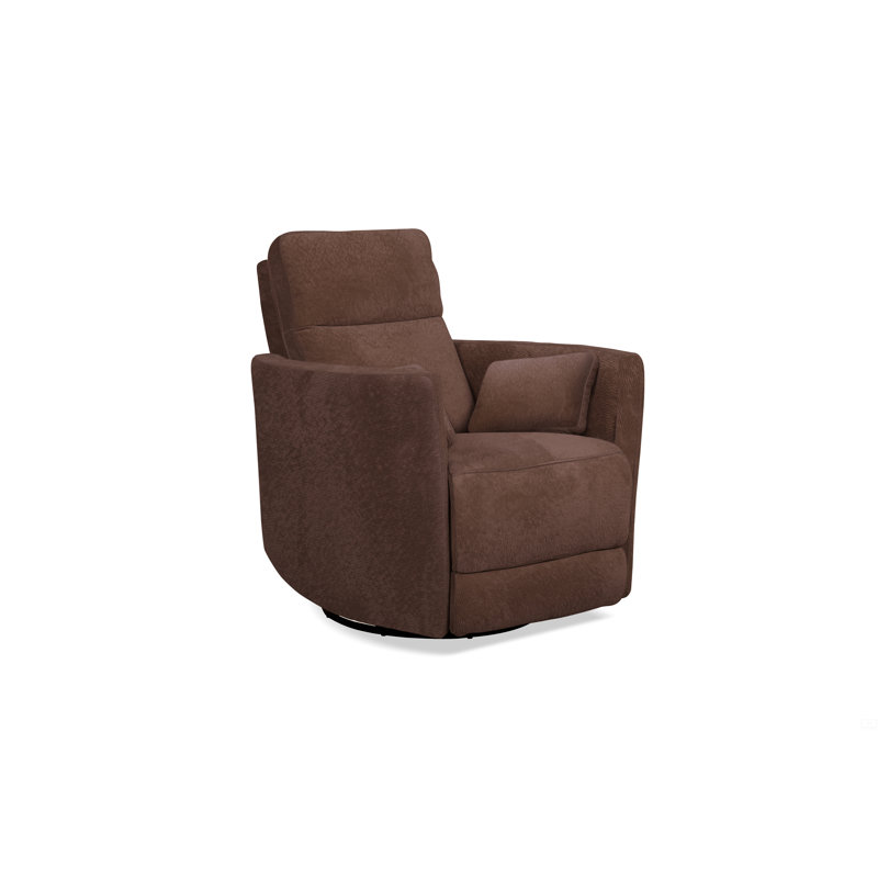 Fauteuil inclinable pivotant en microfibre