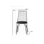 Bensville 44cm H Slat Back Side Chair