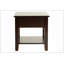 Ensemble de 3 tables d'appoint avec tiroirs en bois classiques et rangement ouvert pour le salon, parfait pour un décor traditionnel et contemporain