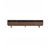 TV Stand with Black Walnut Veneer