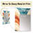 Beige And Blue Coastal Chevron Serenity - chevron  Mirror, Chevron Unique Wall Mirror, Printed Metal Art-643578848