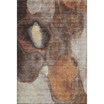 Premium Machine Washable Lyndhurst AMF1177 Modern Rug