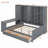 3 Drawers Daybed With Desk, Storage Cabinet, Bookcase, Wardrobe-248785906-248785909